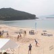 御座白浜海水浴場にビーチバレーボール大会の応援に行ってきました。